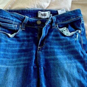 Paige jeans size 26 cropped